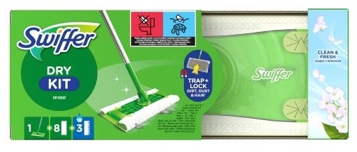 Swiffer úklidová startovací sada - box Swiffer úklidová startovací sada - box - Úklidové a ochranné pomůcky Mopy sety